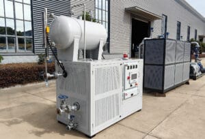 oil fired thermal fluid heater