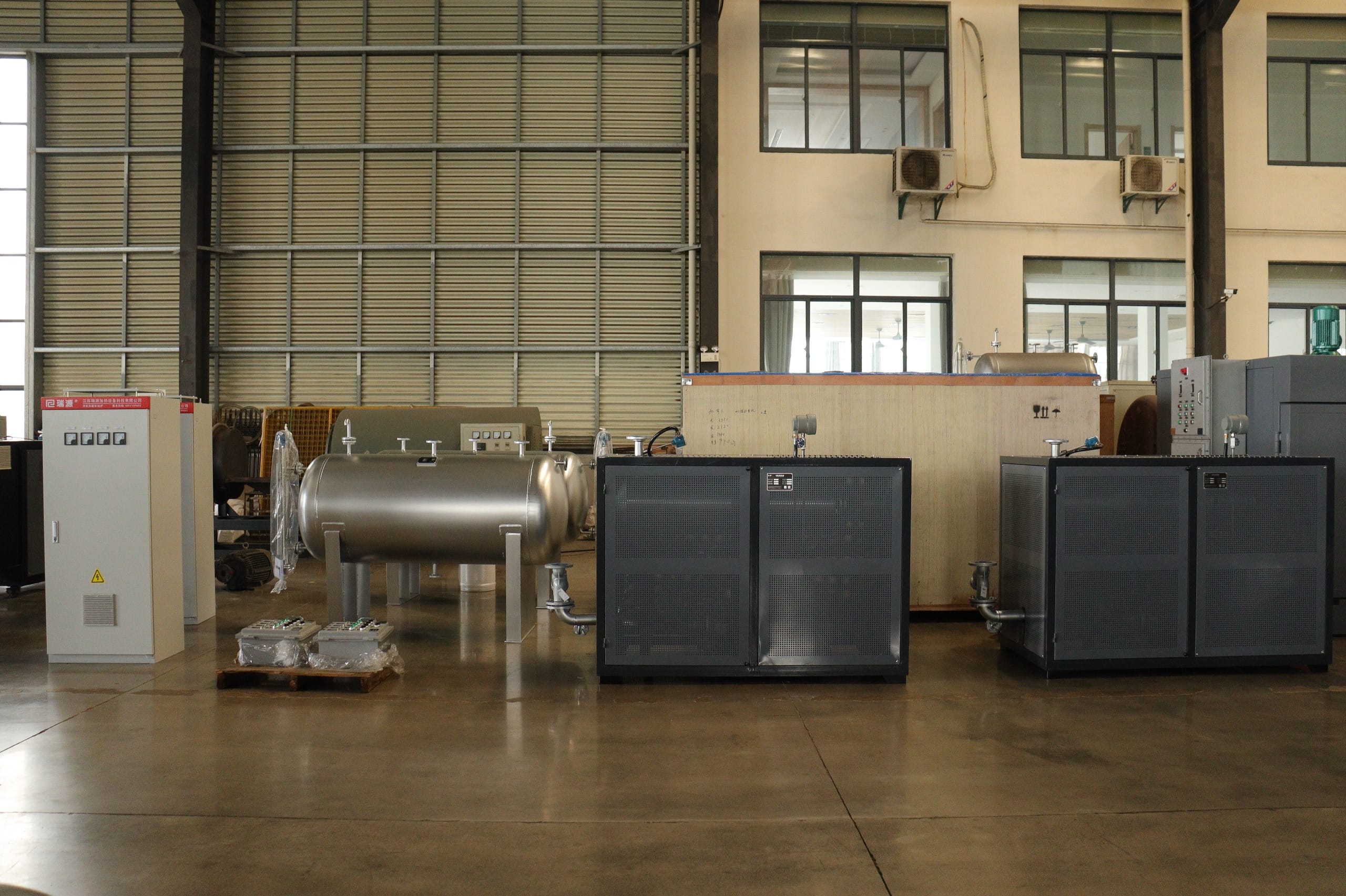 Custom 60KW Explosion-Proof Organic Heat Transfer Material Boiler Completes Production for Tianjin Client